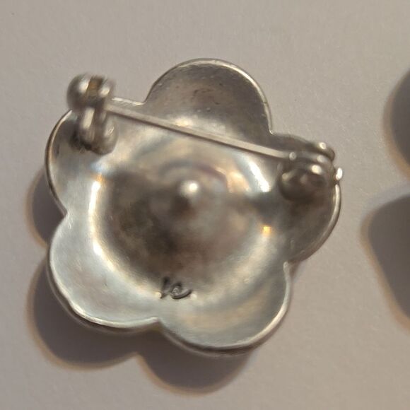 VINTAGE RARE--ENAMEL  BROOCH Lot Yellow - Picture 5 of 9